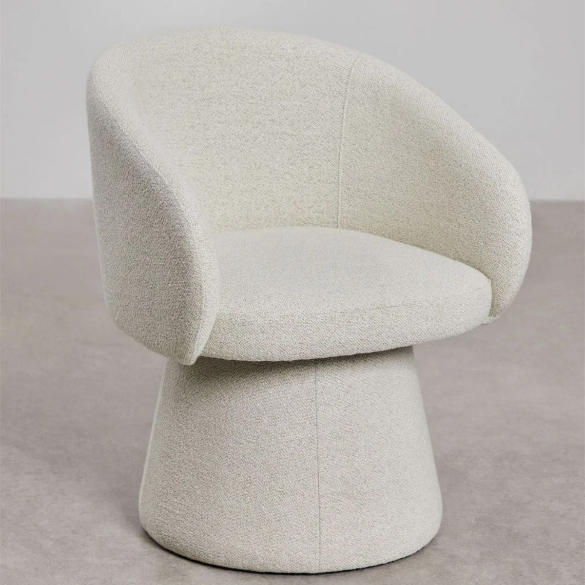 Lot de 2 fauteuils pivotants SKLUM rembourrés Flavian