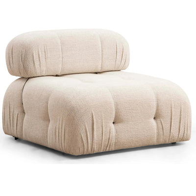 Canapé 3 places en tissu Bubble Hanah Home