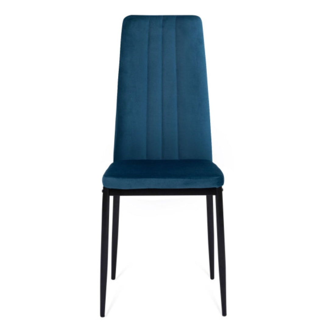 Lot de 4 chaises Jade Bleu