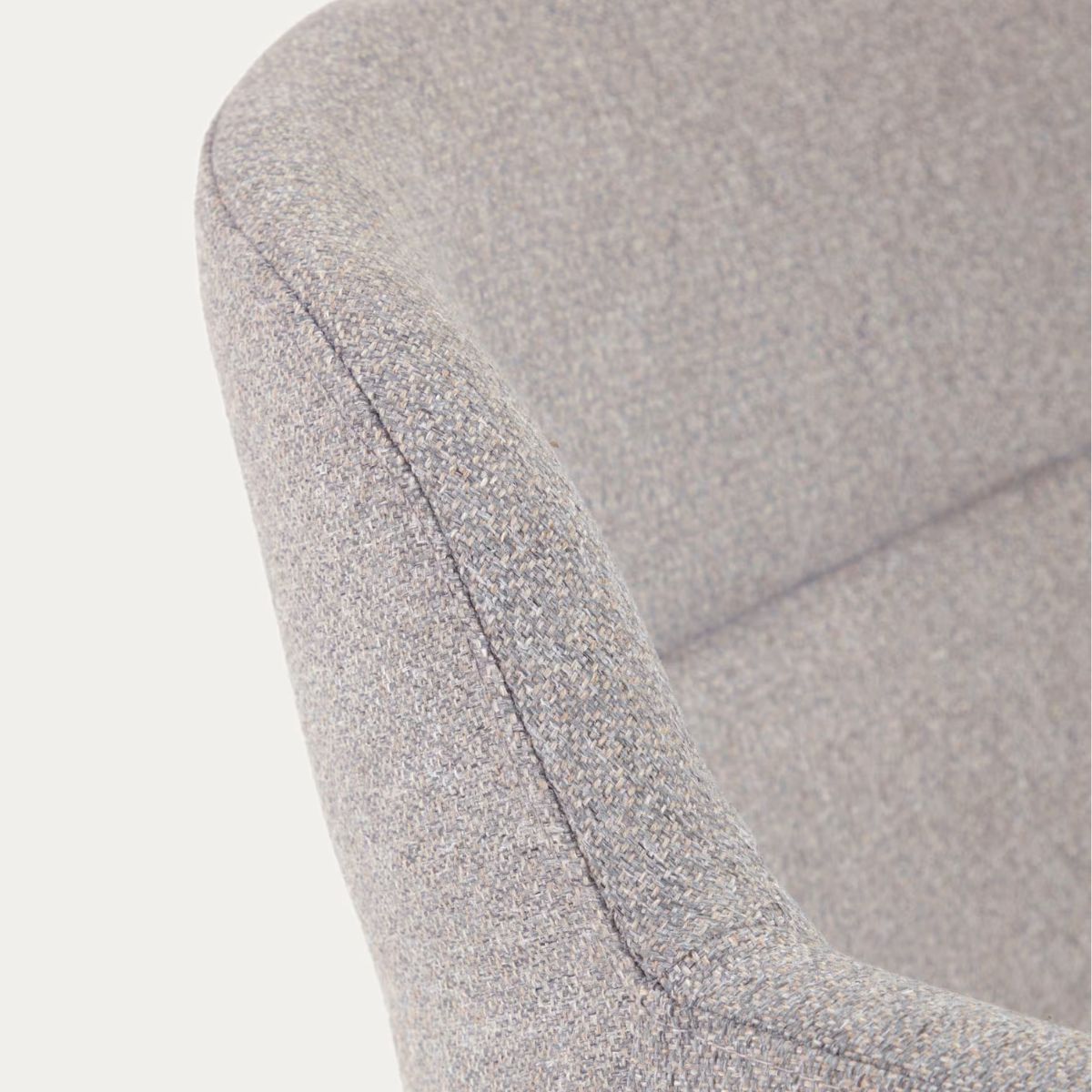 Lot de 2 chaises Nadya gris clair KAVE HOME