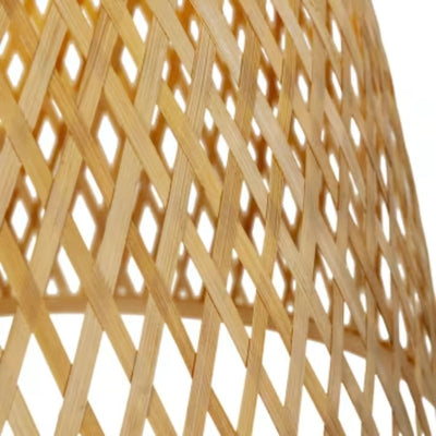 Plafonnier en bambou Raku