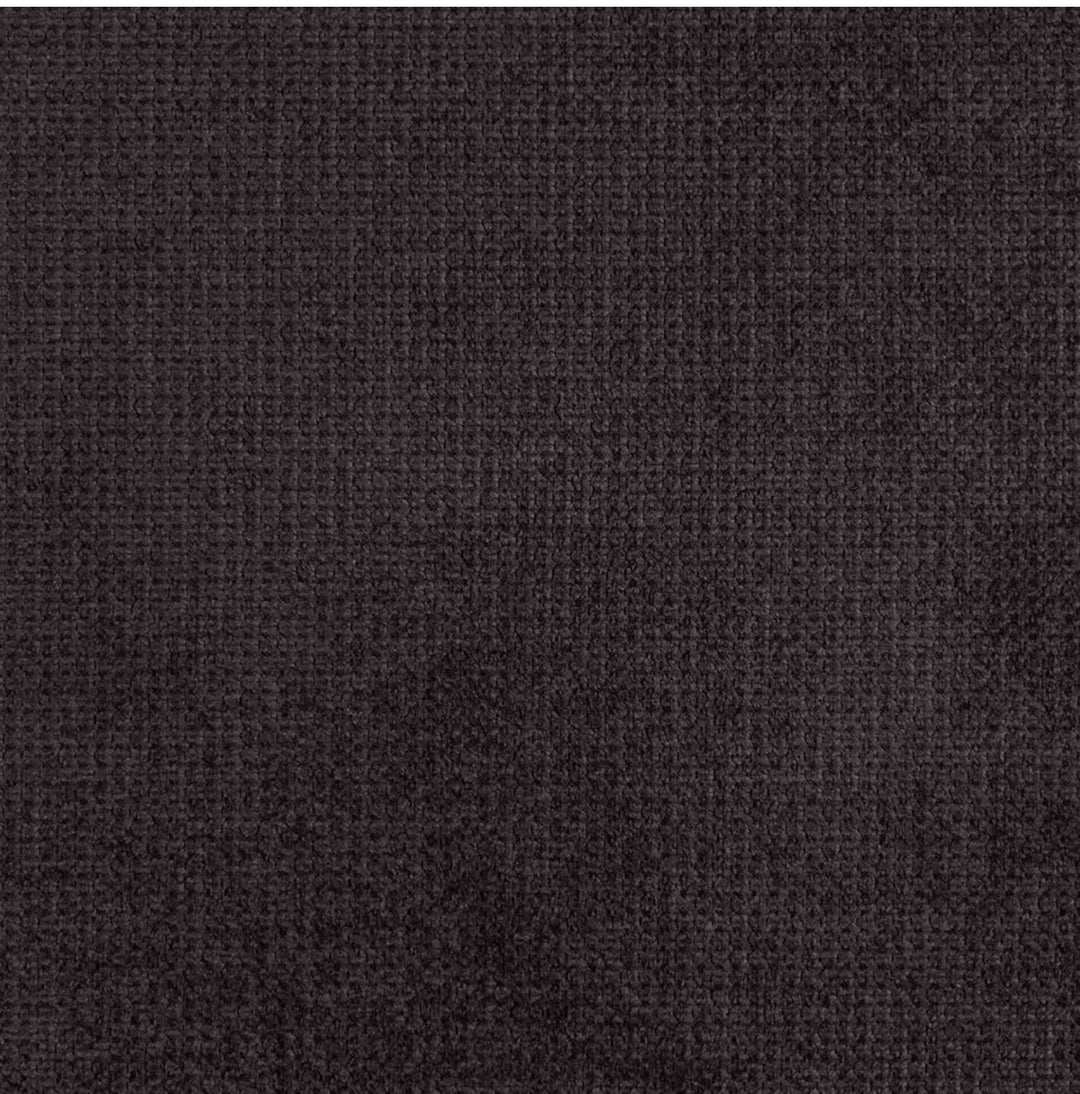ALINEA Canapé Origano d'angle gauche convertible avec coffre en tissu doux - gris ardoise