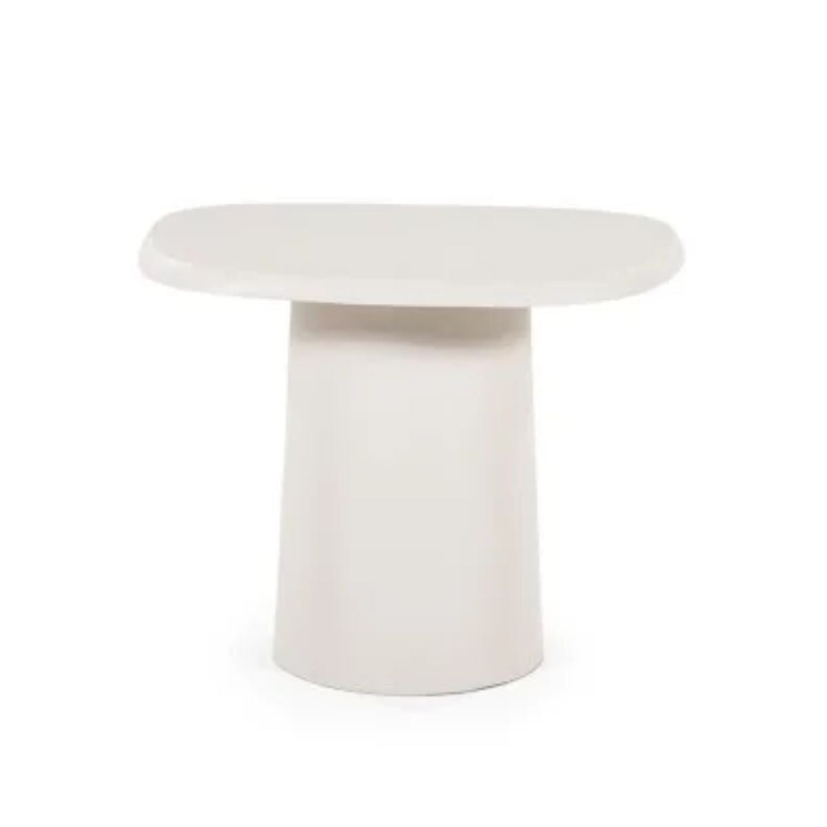 Lot de 2 tables design en aluminium STEN 44,5x56cm DRAWER