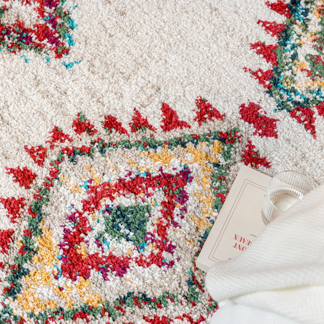 Tapis épais style Berbère oriental