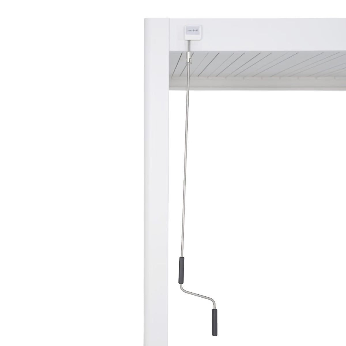 Pergola Hesperide bioclimatique 6x3,6 m EVORA Blanc