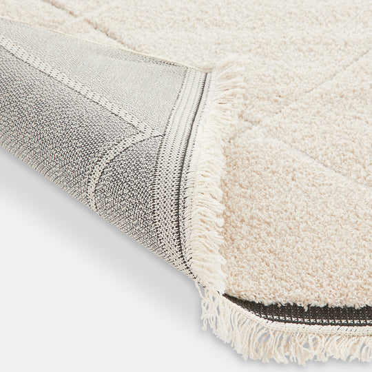 Tapis style berbère TONIA écru/noir LA REDOUTE INTERIEURS 135x190cm