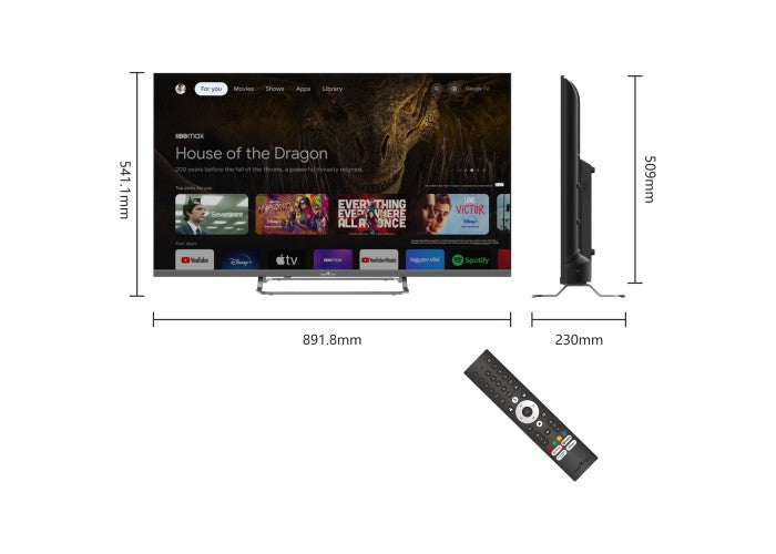 TV LED 40′ (100cm) Full HD GOOGLE TV 40FG01V