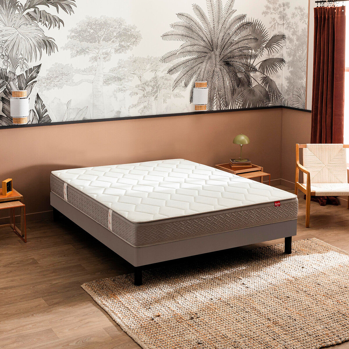 Matelas EPEDA Itinéraire 540 ressorts ensachés ferme Itinéraire 120x190cm
