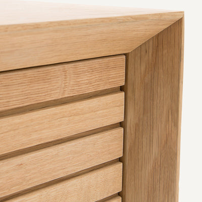 Buffet La Redoute plaqué chêne JOAQUIN