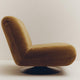 Fauteuil ZARA HOME pivotant velours Vert olive