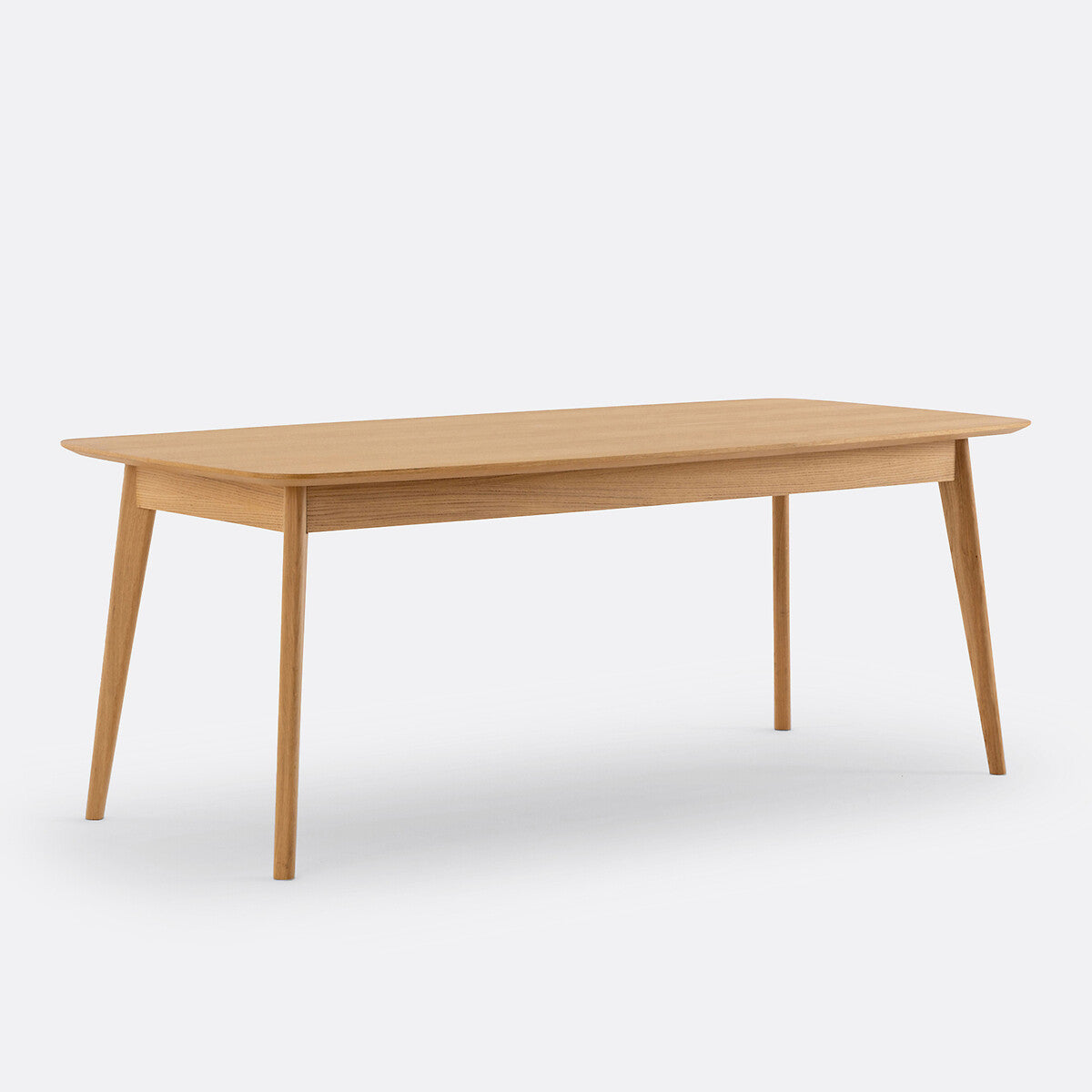 Table à  manger plaqué chêne 8 couverts, Biface La Redoute Interieurs