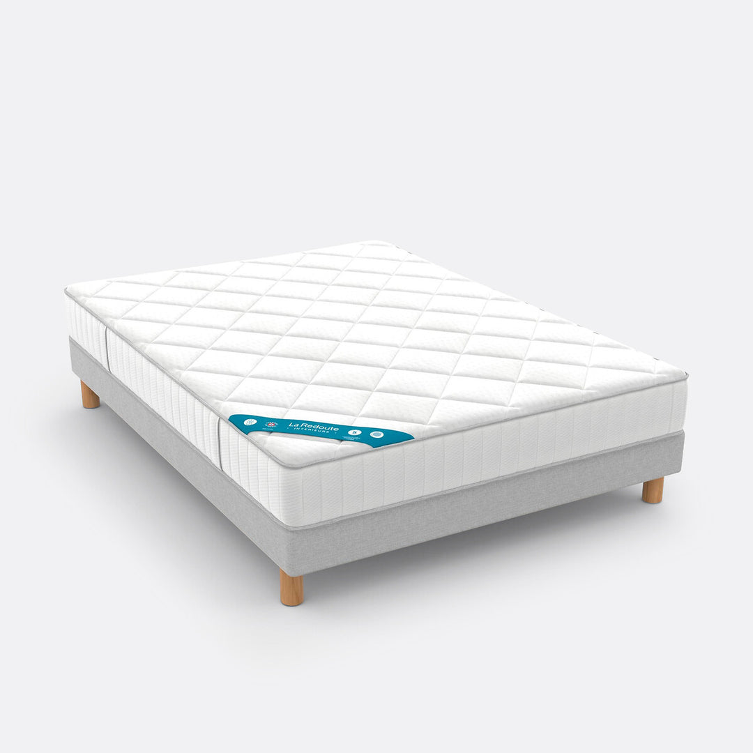 Matelas latex, 3 zones, soutien mi-ferme, accueil tonique 120x190cm