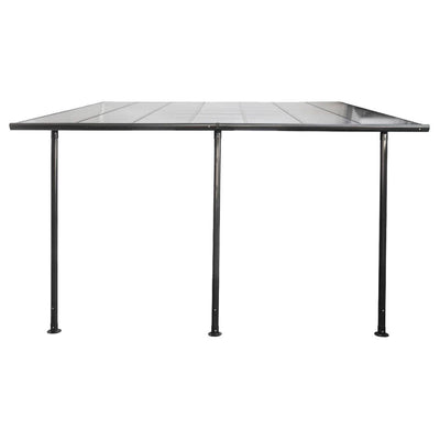 Pergola Hesperide adossée BELIZE Graphite