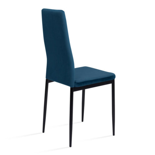 Lot de 4 chaises Jade Bleu