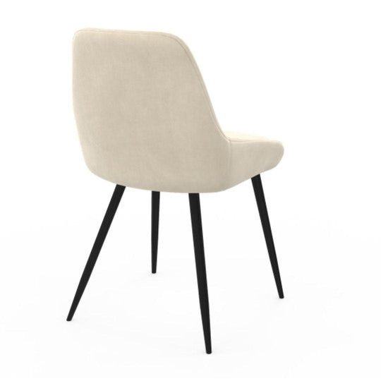 Lot de 4 chaises Olivia creme