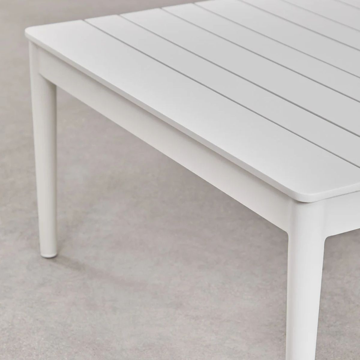 Table basse de jardin SKLUM rectangulaire 120x70 cm en aluminium Sereilen