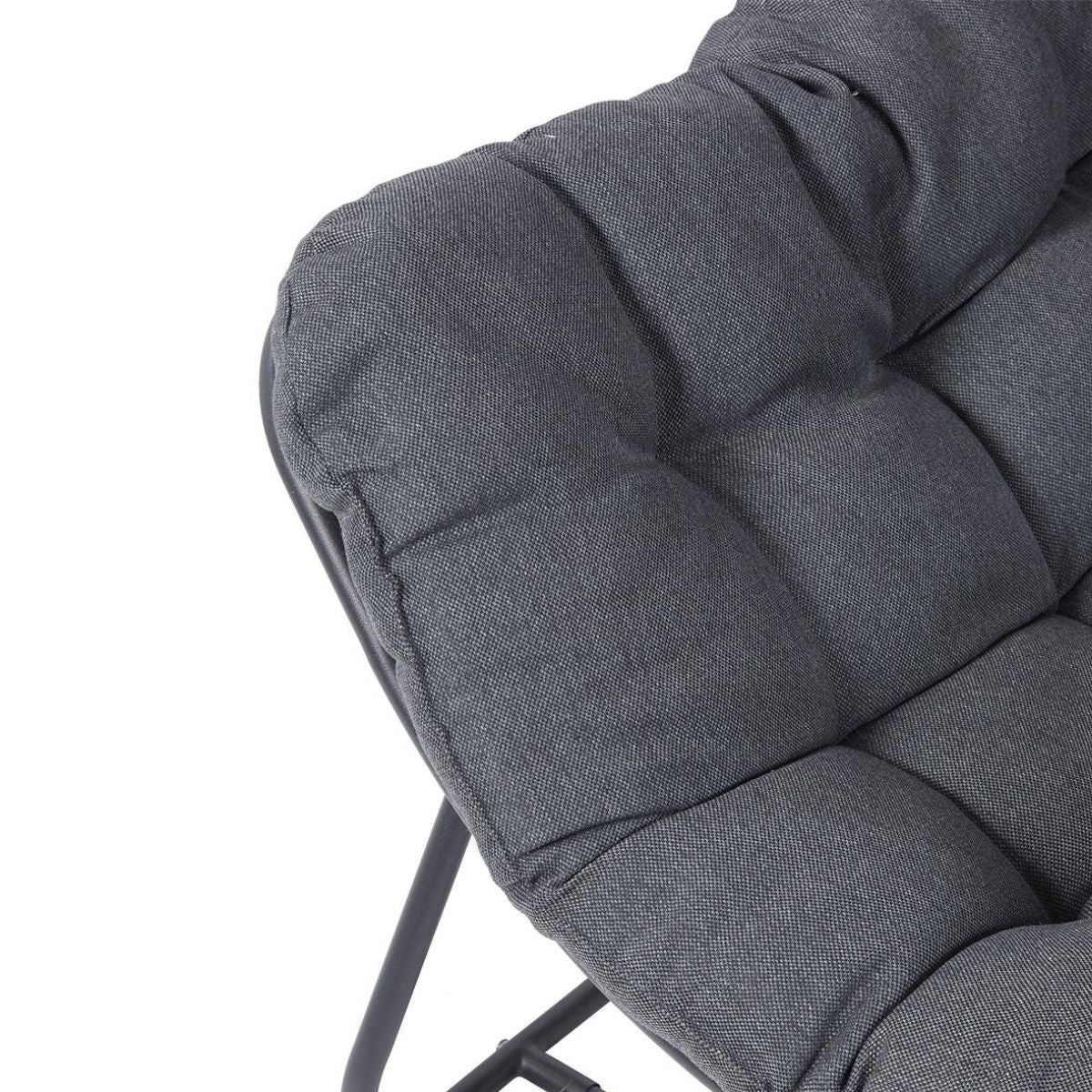 Fauteuil de jardin détente Siena XL Gris HYBA