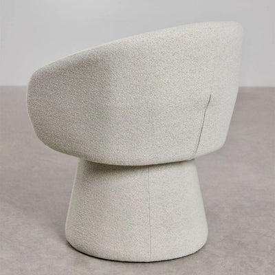 Lot de 2 fauteuils pivotants SKLUM rembourrés Flavian