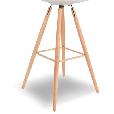 Lot de 4 tabourets Oslo Blanc
