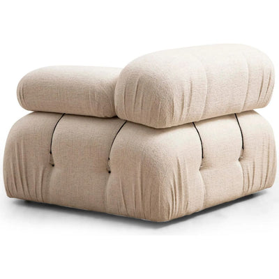 Canapé 3 places en tissu Bubble Hanah Home