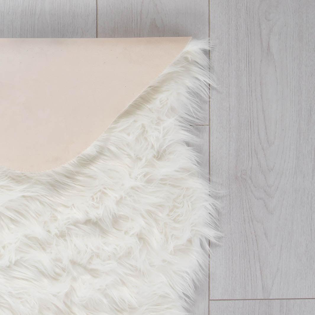 Tapis effet fourrure 60x90cm
