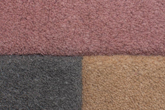 Tapis graphique pastel