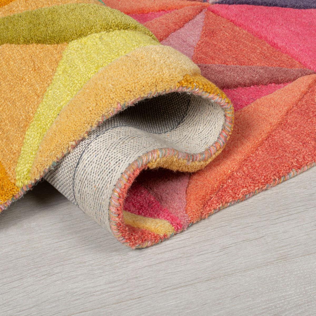 Tapis de couloir en laine Multicolore 60x230cm