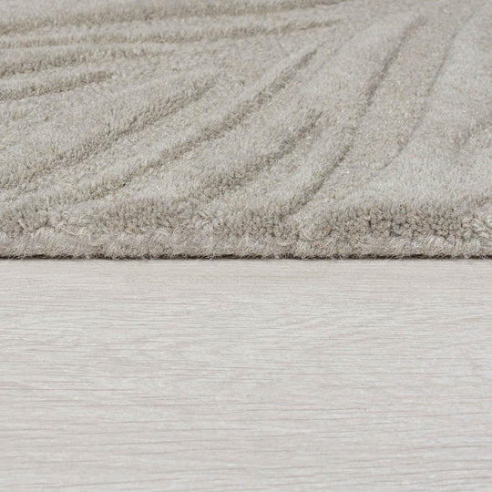 Tapis de couloir en laine Lino Gris