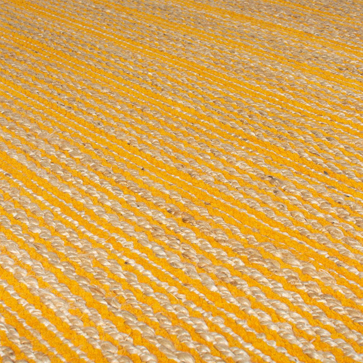 Tapis jute Equinox Ocre 120x170cm