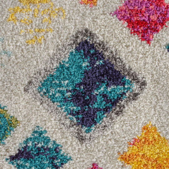 Tapis Menara Aztec Multicolore 80x150cm