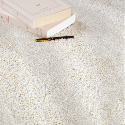 Tapis Épais Zébré Crème