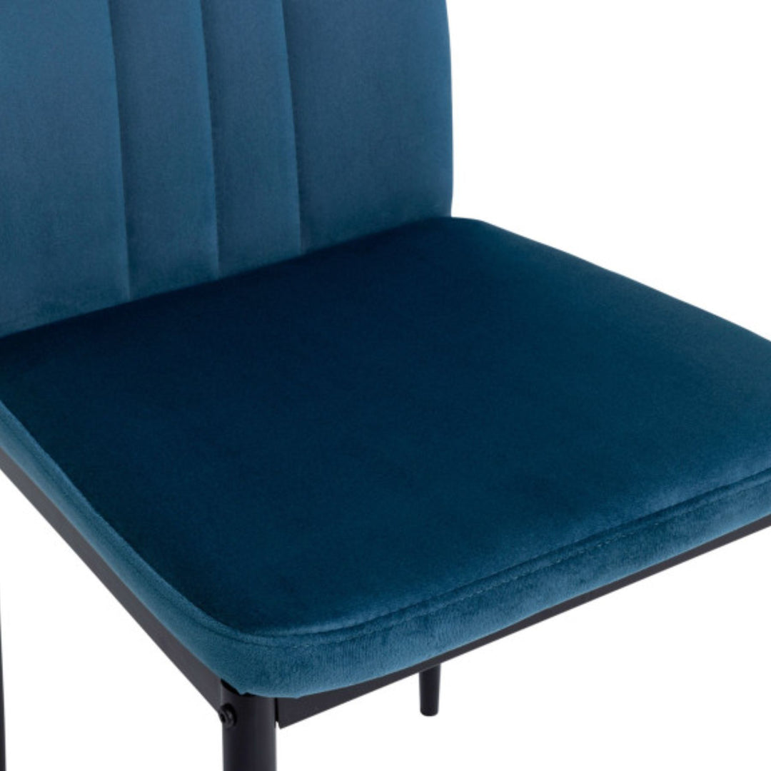 Lot de 4 chaises Jade Bleu