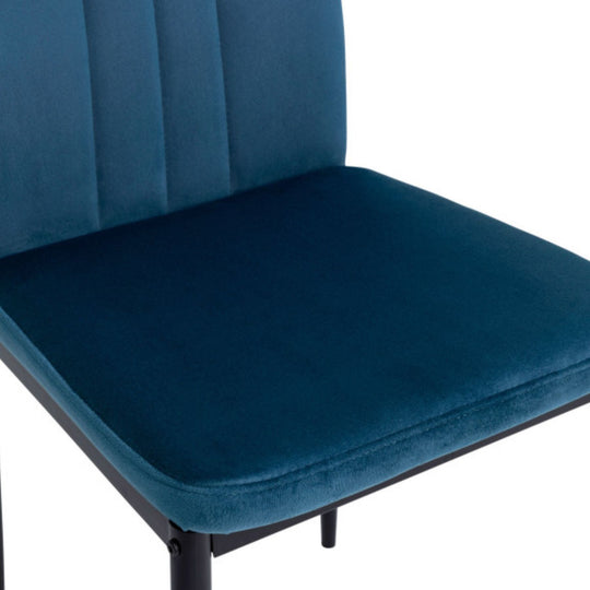 Lot de 4 chaises Jade Bleu