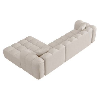 Canapé CHRISTIAN LACROIX d'angle droit 4 places Clotilde Beige