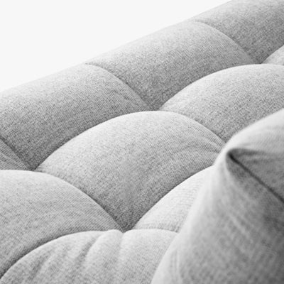 Canapé Tina 2 places gris- Micadoni