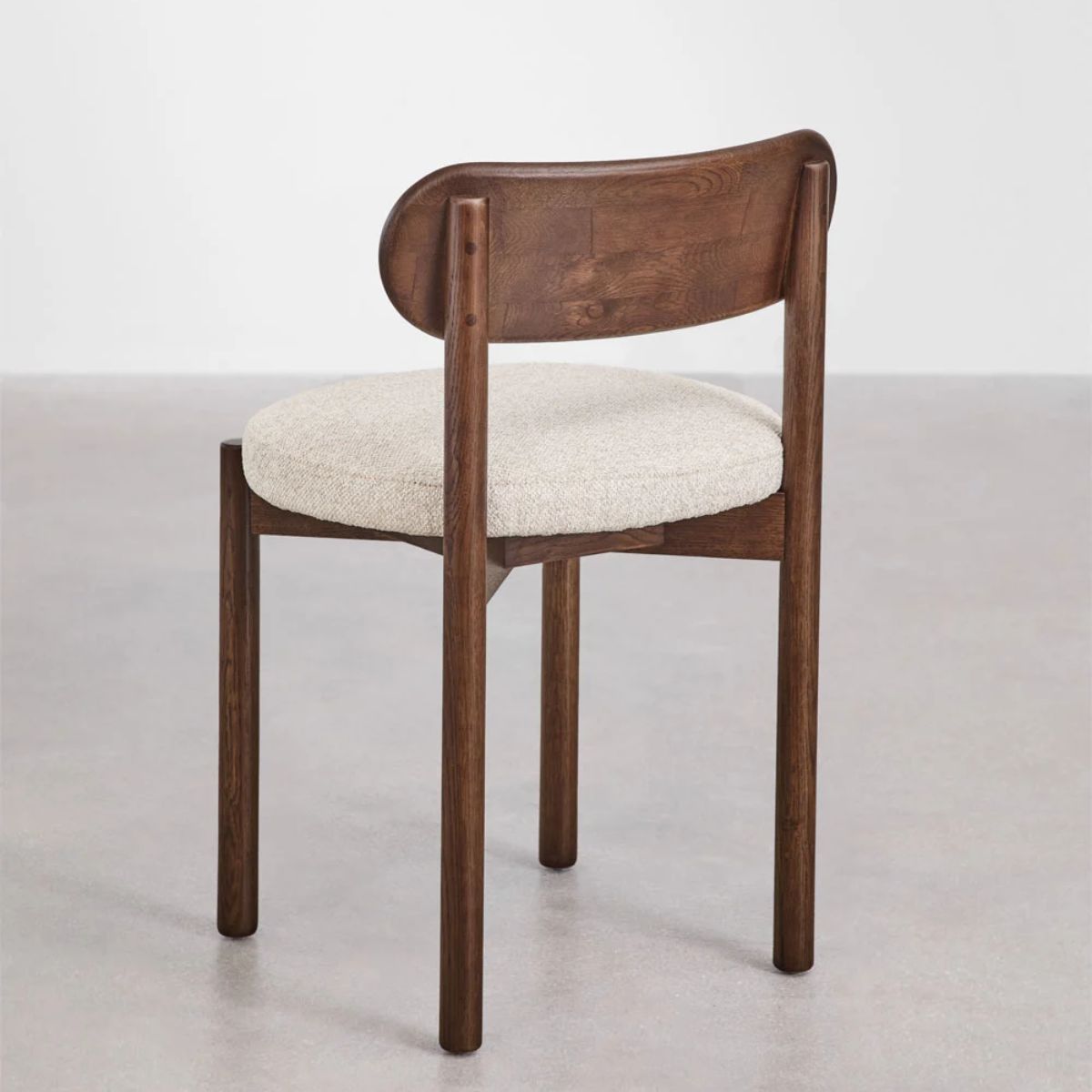 Lot de 2 chaises SKLUM de salle à manger rembourrées en chêne Bianca