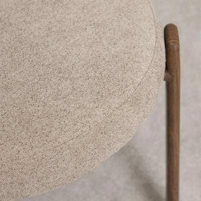 Lot de 2 chaises SKLUM Jolie  de salle à manger en tissu chenille