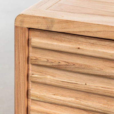 Meuble TV en bois Deleyna 200cm SKLUM- Léger défaut