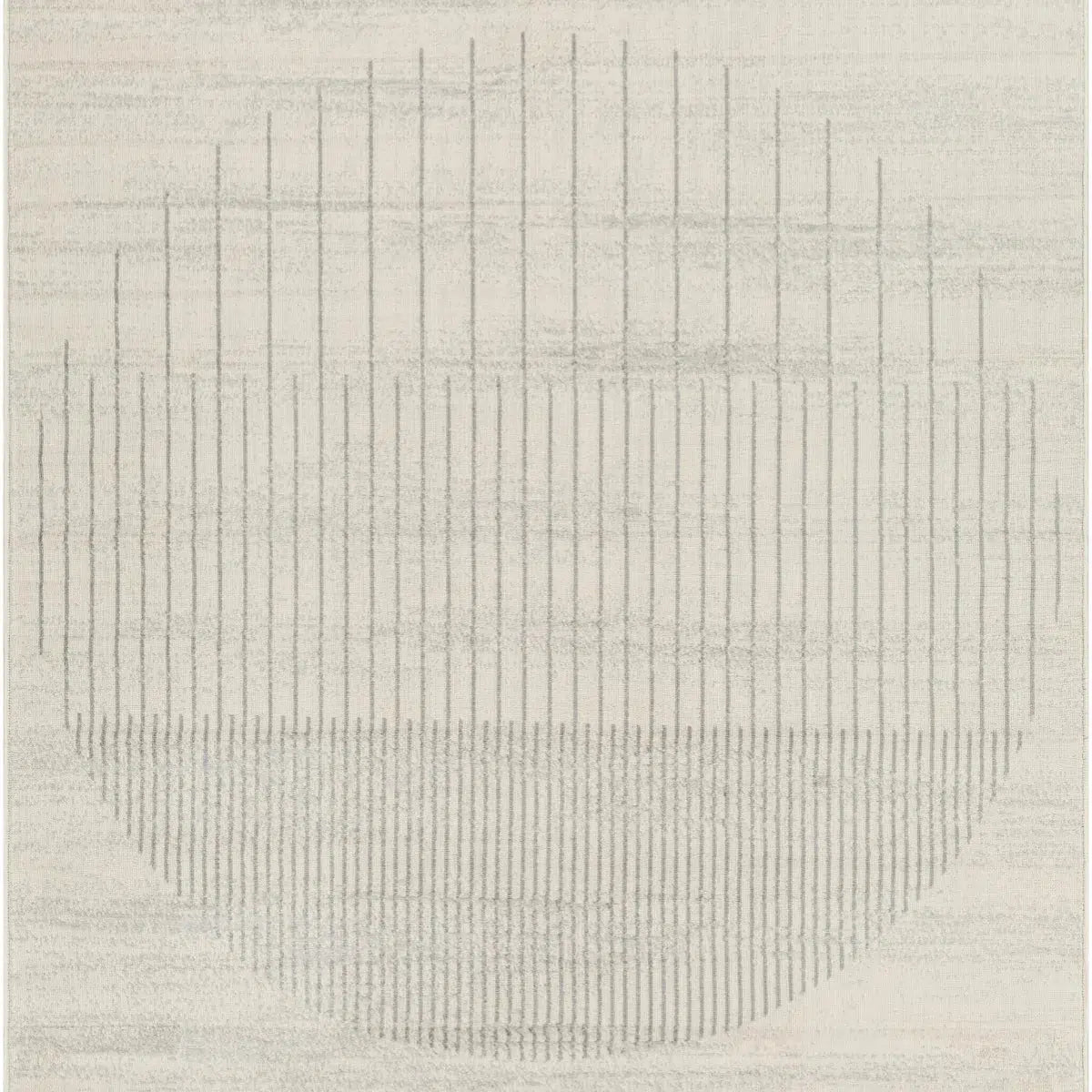Tapis SURYA Enso scandinave, motif de lignes graphiques grises sur fond ivoire, vue 4