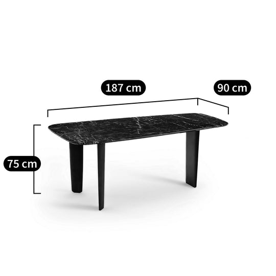 Table à  manger en marbre Dolmena AM.PM