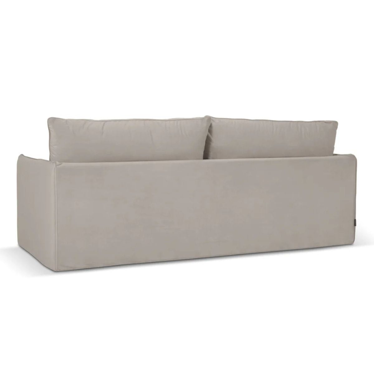 Canapé 4 places BOHO Micadoni 4 places velours beige foncé