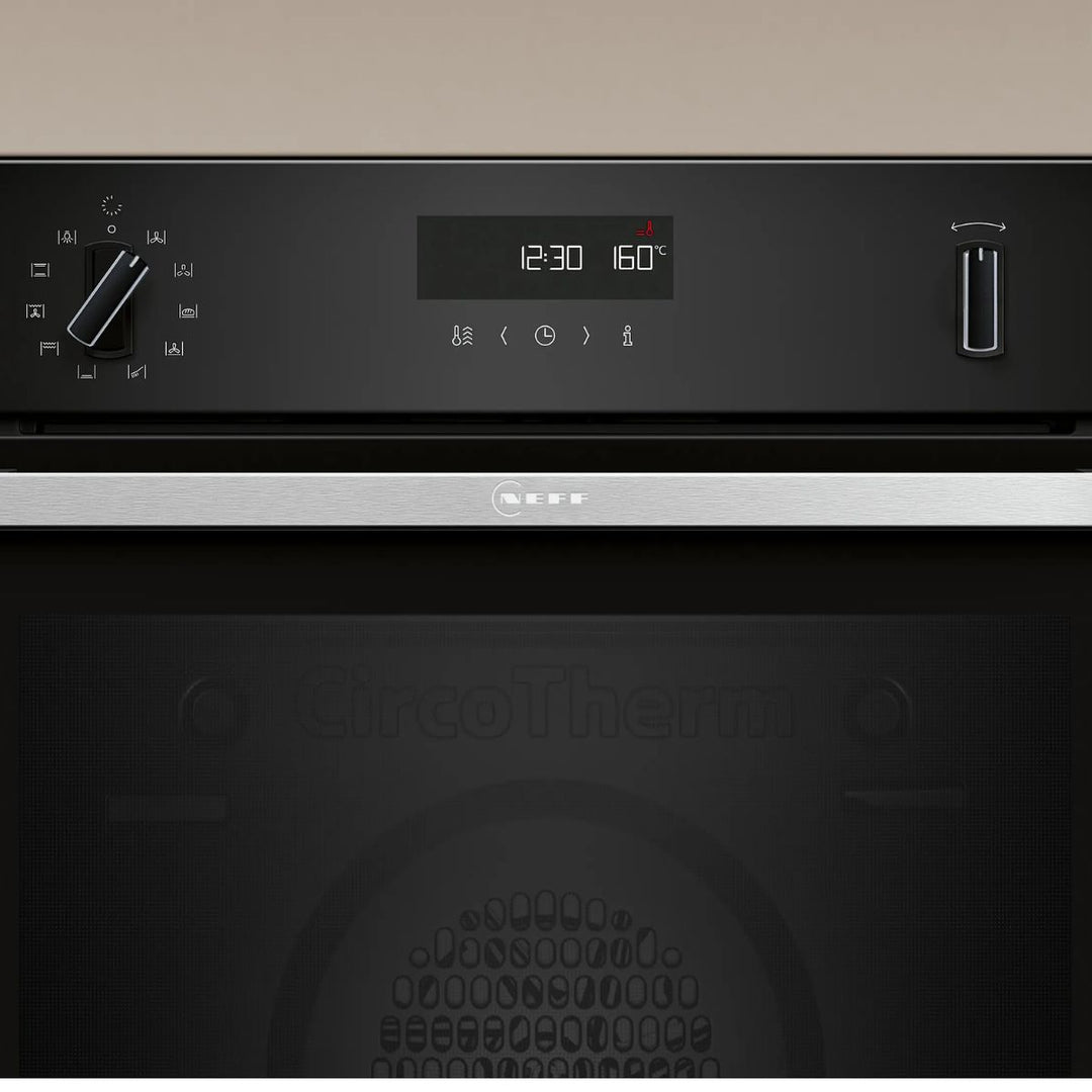 Four encastrable NEFF B5ACH7AN3F 60x60cm – Slide & Hide® – Pyrolyse – 71 L – Inox