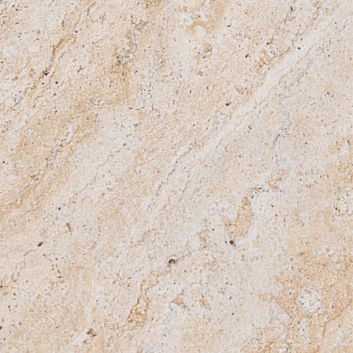 Table basse ronde SKLUM Ø80 cm en aspect ciment travertin Darwys