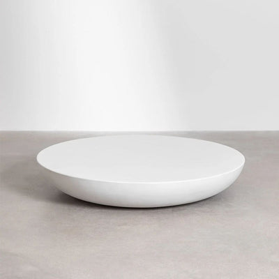 Table basse de jardin SKLUM ronde Ø105 cm en ciment Zenadia