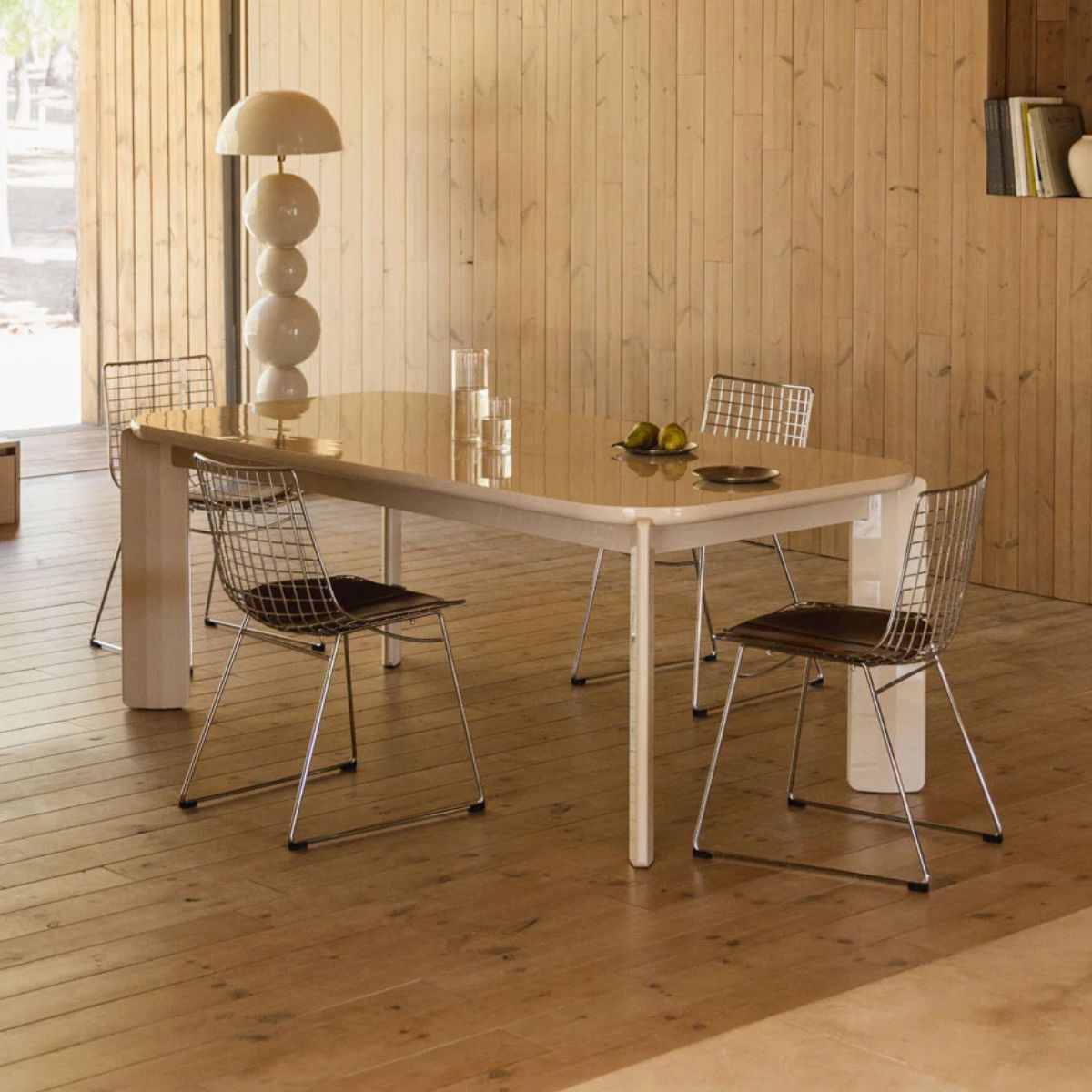 SKLUM - Table à manger rectangulaire 200x100 cm en MDF Ginebra