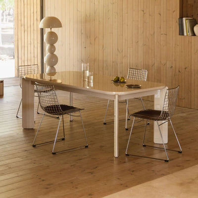 SKLUM - Table à manger rectangulaire 200x100 cm en MDF Ginebra