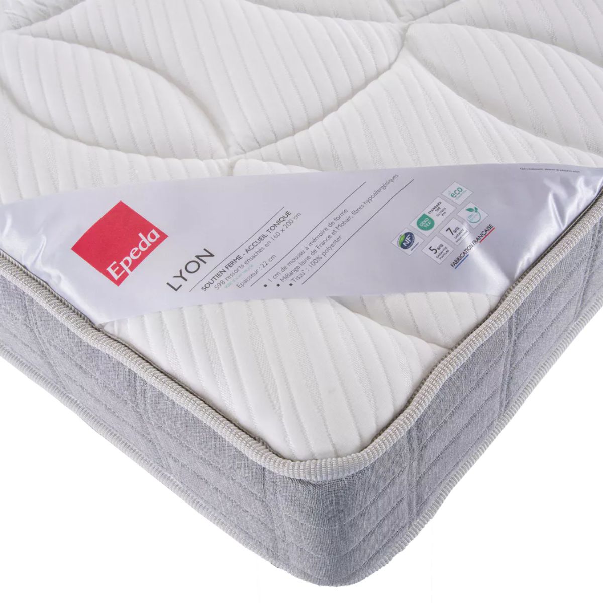 Matelas Epeda 160x200cm Lyon