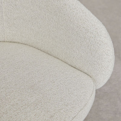 Lot de 2 fauteuils pivotants SKLUM rembourrés Flavian