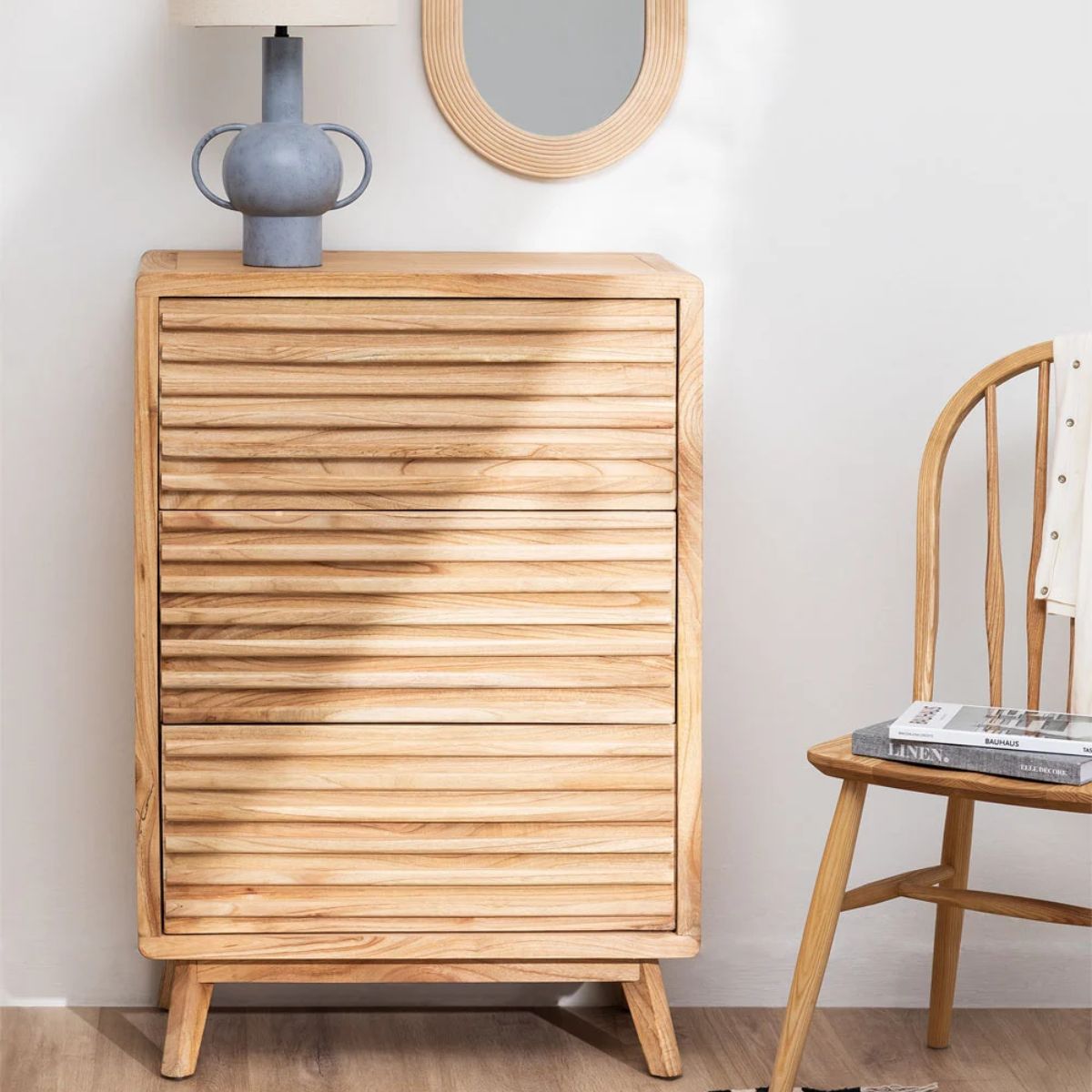 Commode SKLUM en bois Deleyna