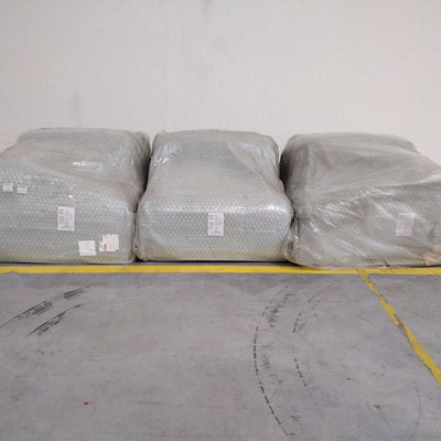 Canapé 3 places en tissu Bubble Hanah Home